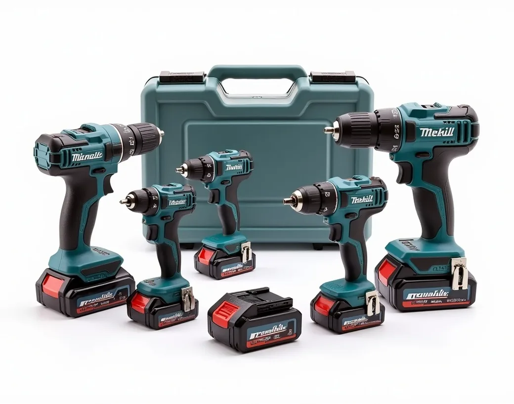 Einhell TE-HD 18/26 Li Quiet full tool set with battery packs and carry case