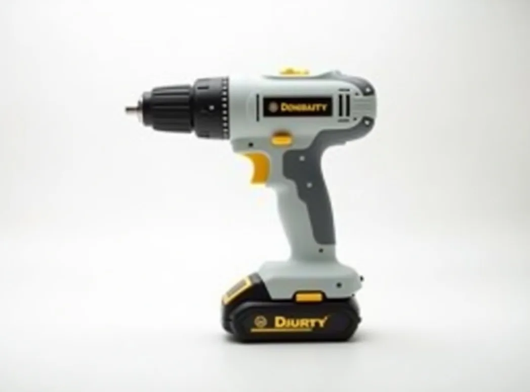 DeWalt DCD805Q SilentCore slim lightweight cordless drill side profile