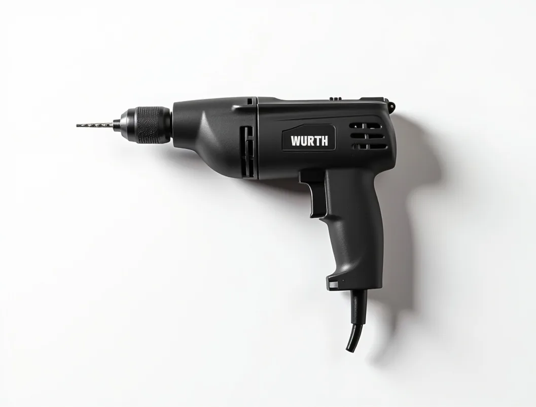 Wuerth Master AS 18-G Silence angle drill with 90-degree head top-down flat lay